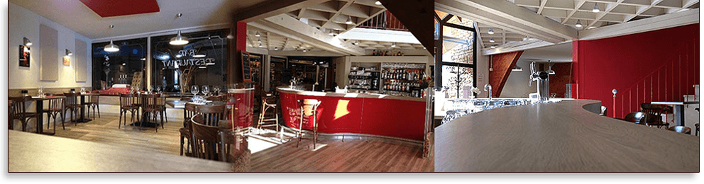 Photo du restaurant le bouchon des halles à Roanne.